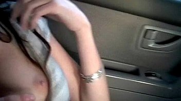 Nastya sex in car POV