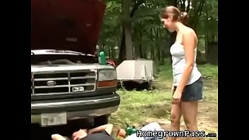 Busty blonde gets hard cock deep in her