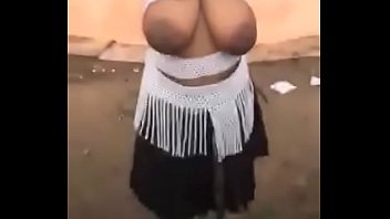 young black african tits