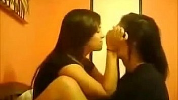 Desi Indian College Girls Lesbian Kissing MMS (360p)