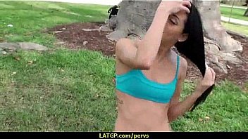 Flexible girl is picked up at the park for a quick fuck 27