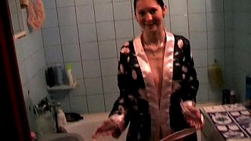 Nastya in shower POV