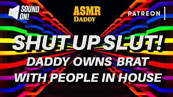 Audio Only Porn for Women - Shhh Slut, Daddy Owns You & Gags You