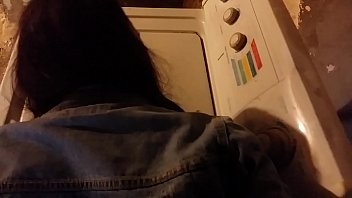 Philly thot gets fucked on dryer in ass