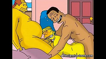 Simpsons hentai parody sex